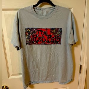 The Red Bar blue tshirt